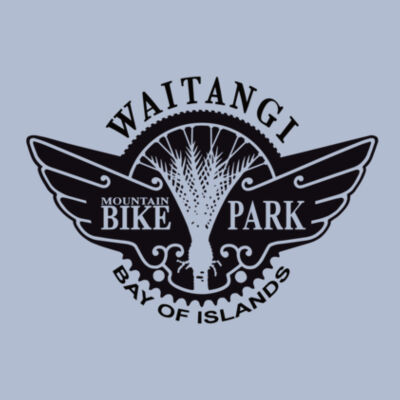 Waitangi MTB Park Women's Tee - Black Logo Design