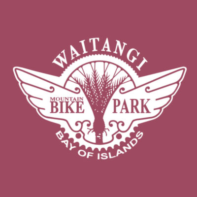 Waitangi MTB Park Women's Pull Over Hoodie - White Logo | No Zip Design