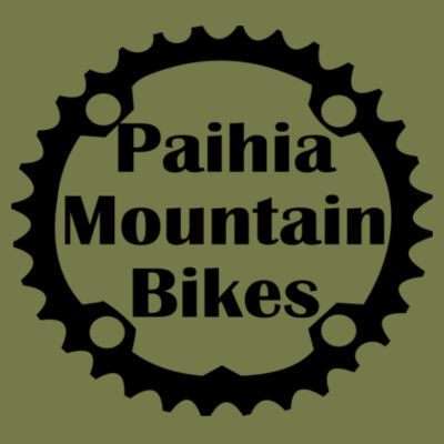 Paihia Mountain Bikes Men's Hoodie - Black Logo Design