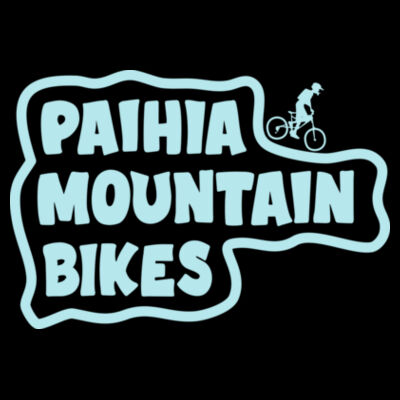 Paihia Mountain Bikes Baby Tee - Blue Logo Design