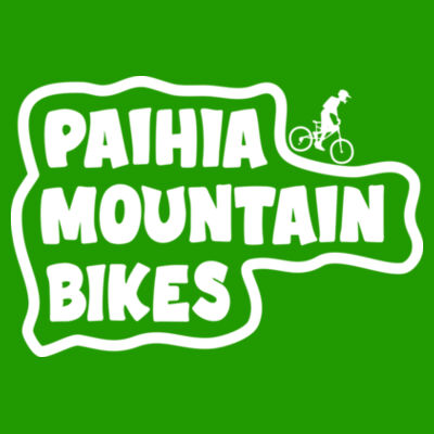 Paihia Mountain Bikes Kid's Hoodie - White Logo Design