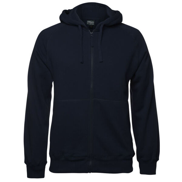 Waitangi MTB Park Kid's Zip Hoodie - White Logo Thumbnail